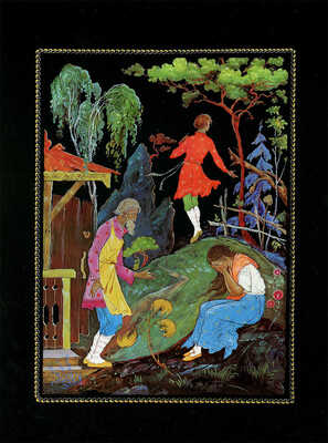 Бажов П. П. Каменный цветок: [Из урал. сказов: Книга-шкатулка]. [Л.: Художник РСФСР, 1972].